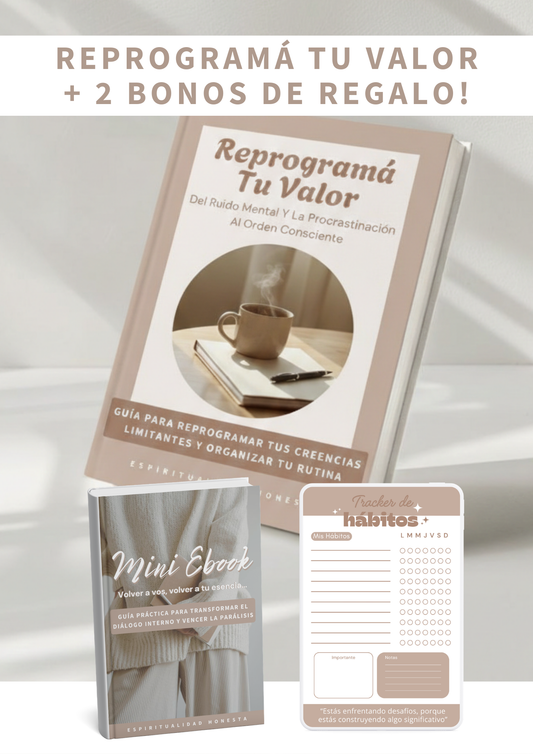 ✨ Reprogramá Tu Valor: El Fin de la Procrastinación y el Caos Mental